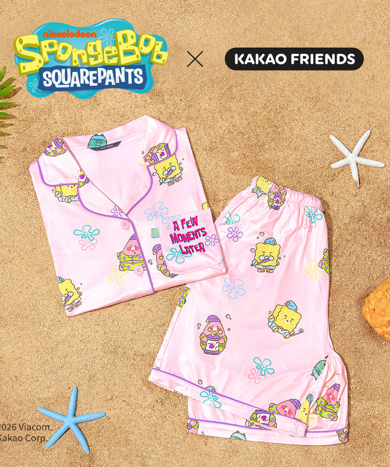 SpongeBobXFriends Women Pajamas Friends - Official Kakao Friends merchandise | Koolseoul
