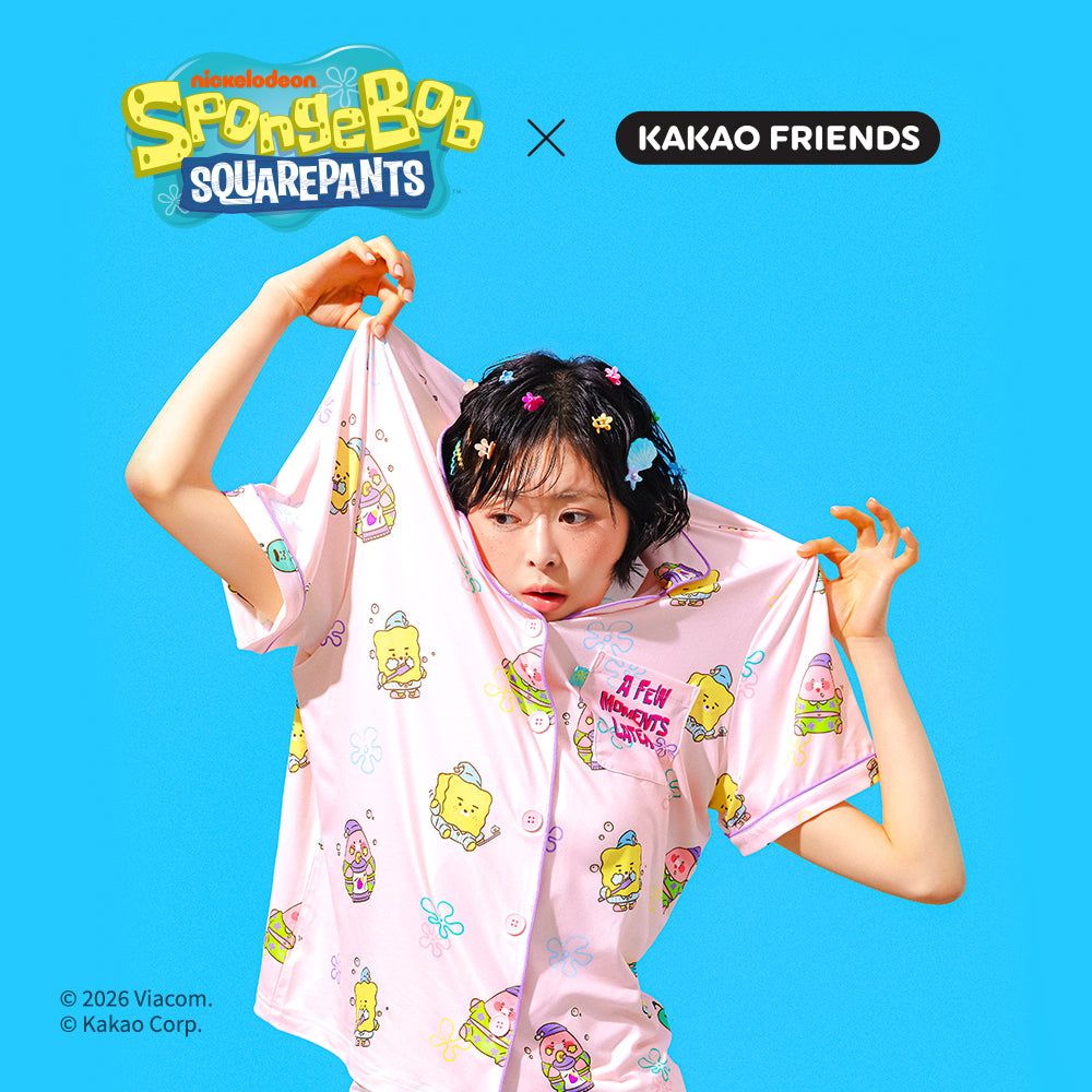 SpongeBobXFriends Women Pajamas Friends - Authentic Kakao Friends from Korea | Koolseoul