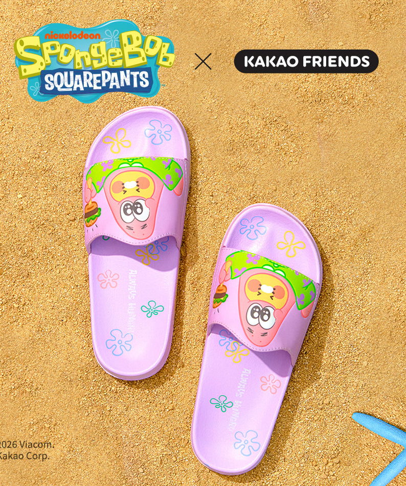 SpongeBobXFriends Baby Patrick Women Desk Slippers Baby Chunsik - Korean kawaii Kakao Friends | Koolseoul