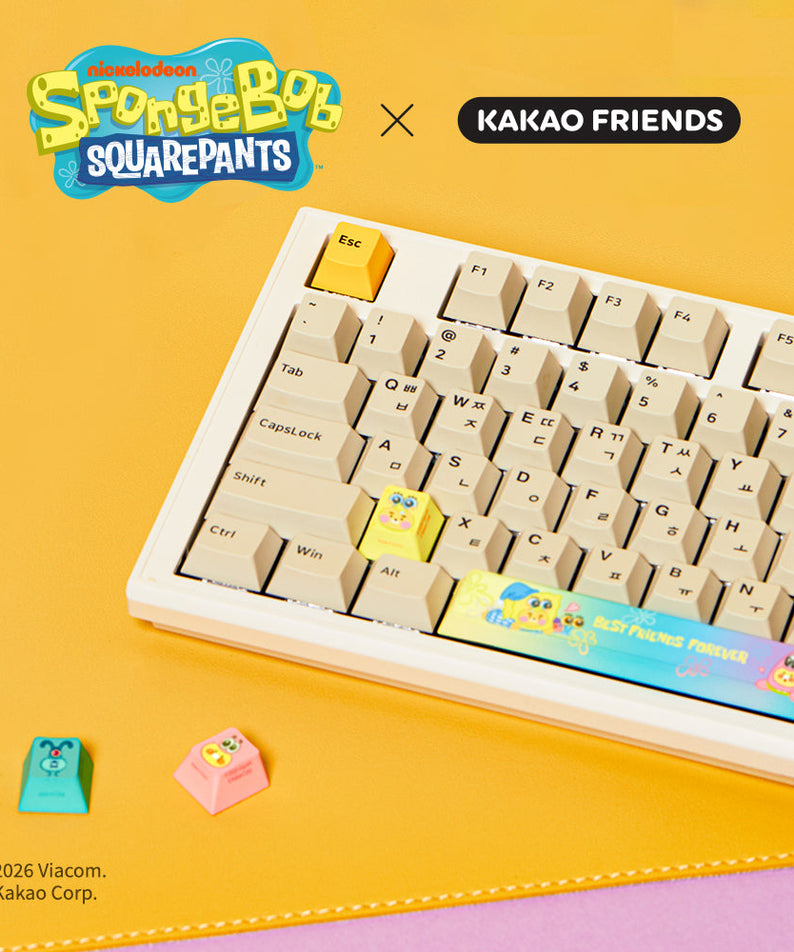 SpongeBobXFriends Cap 4 Set Friends - Official Kakao Friends merchandise | Koolseoul