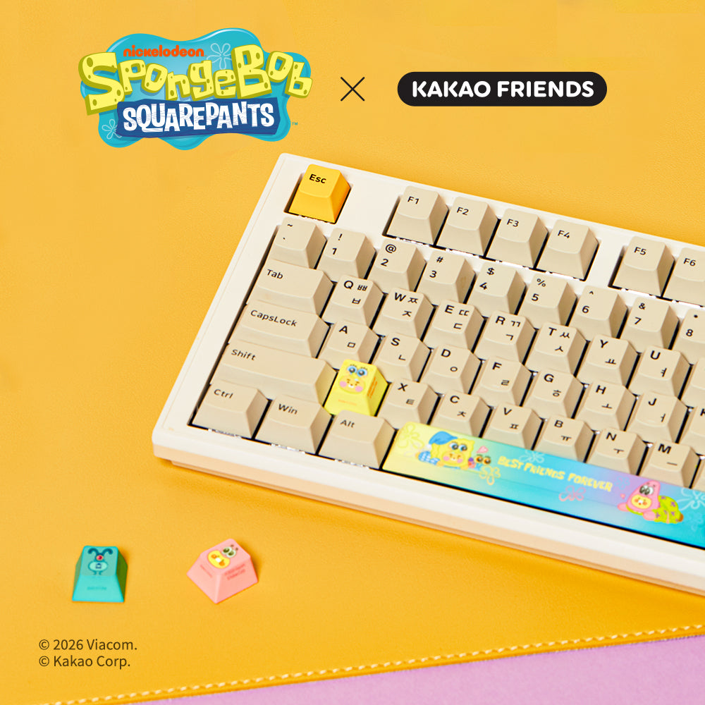SpongeBobXFriends Cap 4 Set Friends - Official Kakao Friends merchandise | Koolseoul