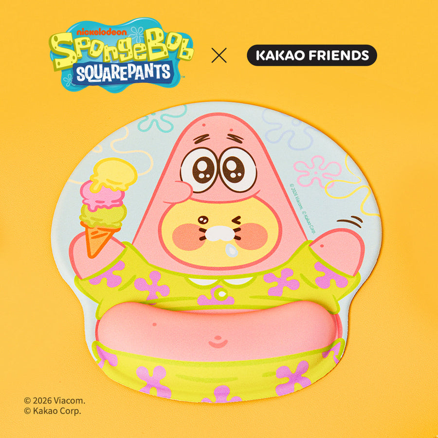 Kakao Friends - Spongebobxfriends Baby Patrick Souris Baby Chunsik Mouse Pad