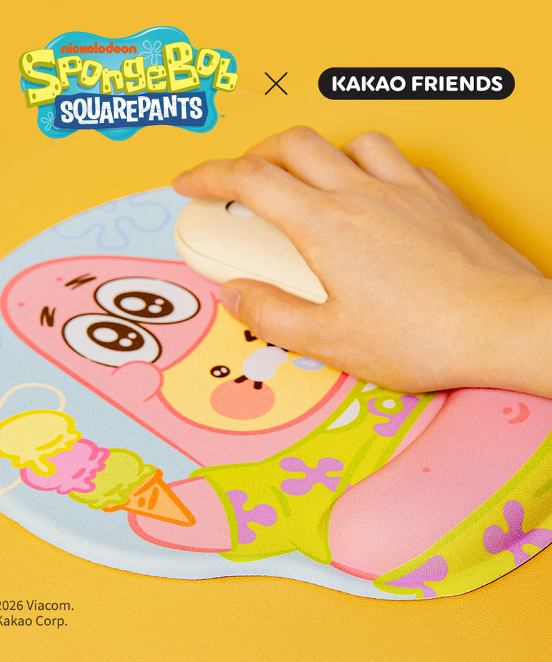 SpongeBobXFriends Baby Patrick Souris Baby Chunsik Mouse Pad - Official Kakao Friends merchandise | Koolseoul