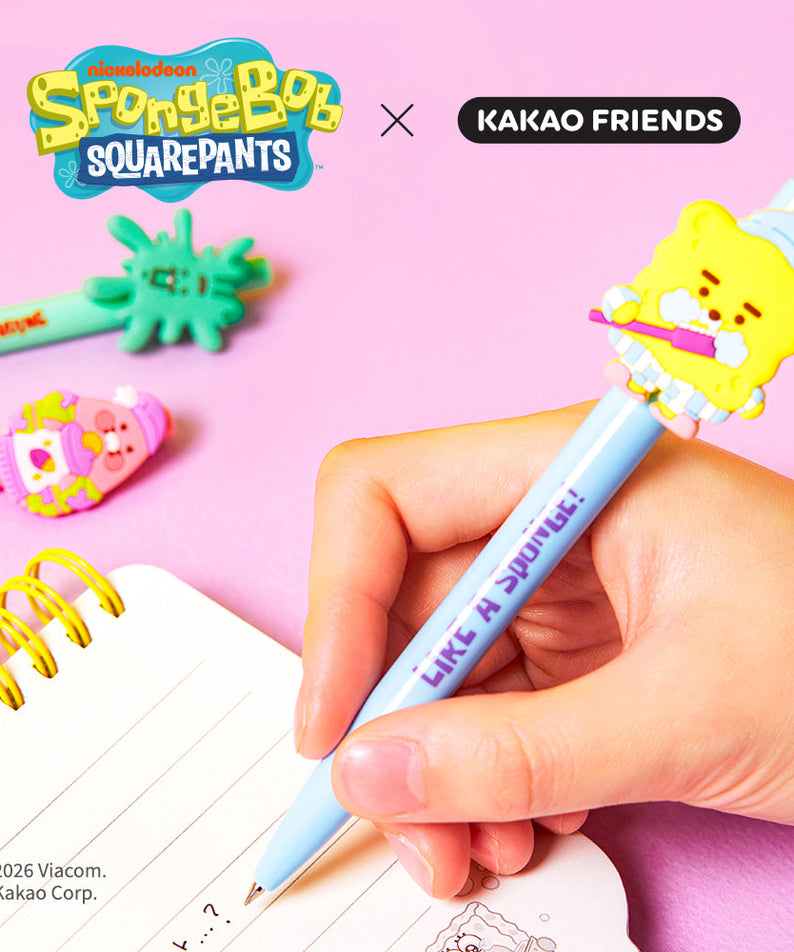 SpongeBobXFriends 3P Set Friends Pen - Official Kakao Friends merchandise | Koolseoul