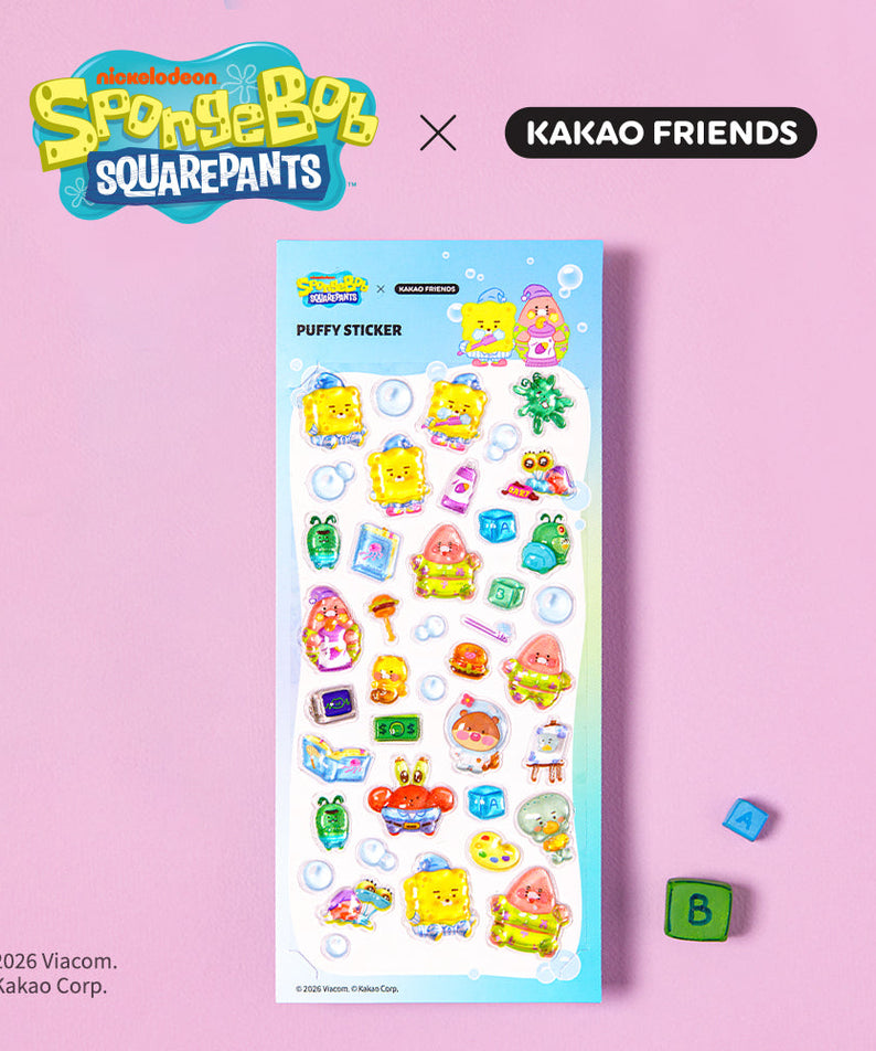 SpongeBobXFriends Sticker Friends - Official Kakao Friends merchandise | Koolseoul