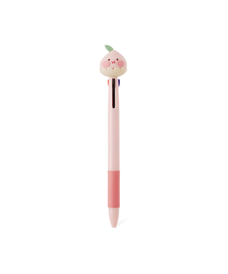 Peach Peach Figurine 3Stylo Little Apeach Pen - Authentic Kakao Friends from Korea | Koolseoul
