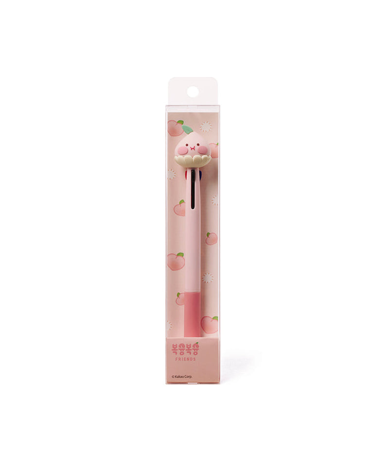 Peach Peach Figurine 3Stylo Little Apeach Pen - Official Kakao Friends merchandise | Koolseoul