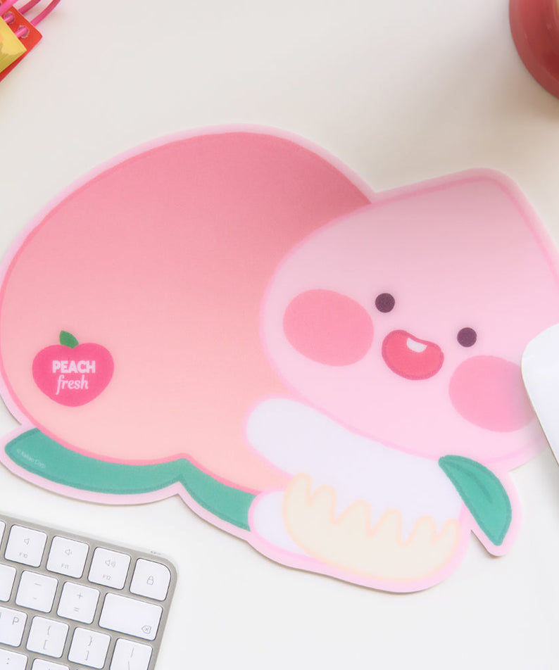 Peach Peach Mouse Pad Little Apeach - Korean kawaii Kakao Friends | Koolseoul