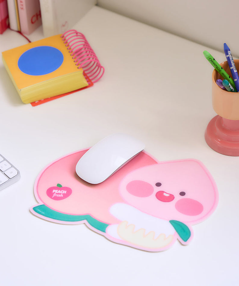 Peach Peach Mouse Pad Little Apeach - Korean kawaii Kakao Friends | Koolseoul