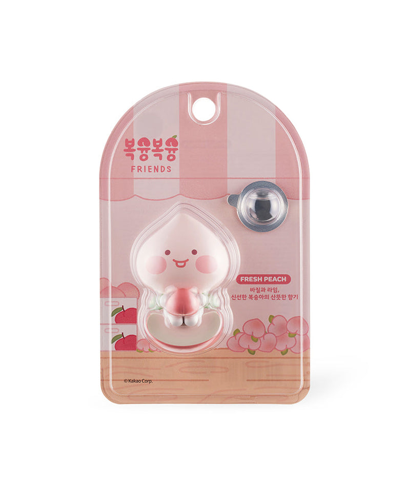 Peach Peach Car Air Freshener Little Apeach - Korean kawaii Kakao Friends | Koolseoul