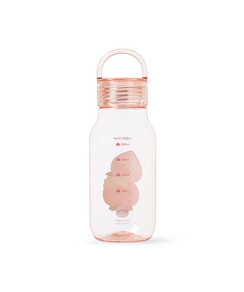 Peach Peach Clear Bottle Little Apeach - Korean kawaii Kakao Friends | Koolseoul