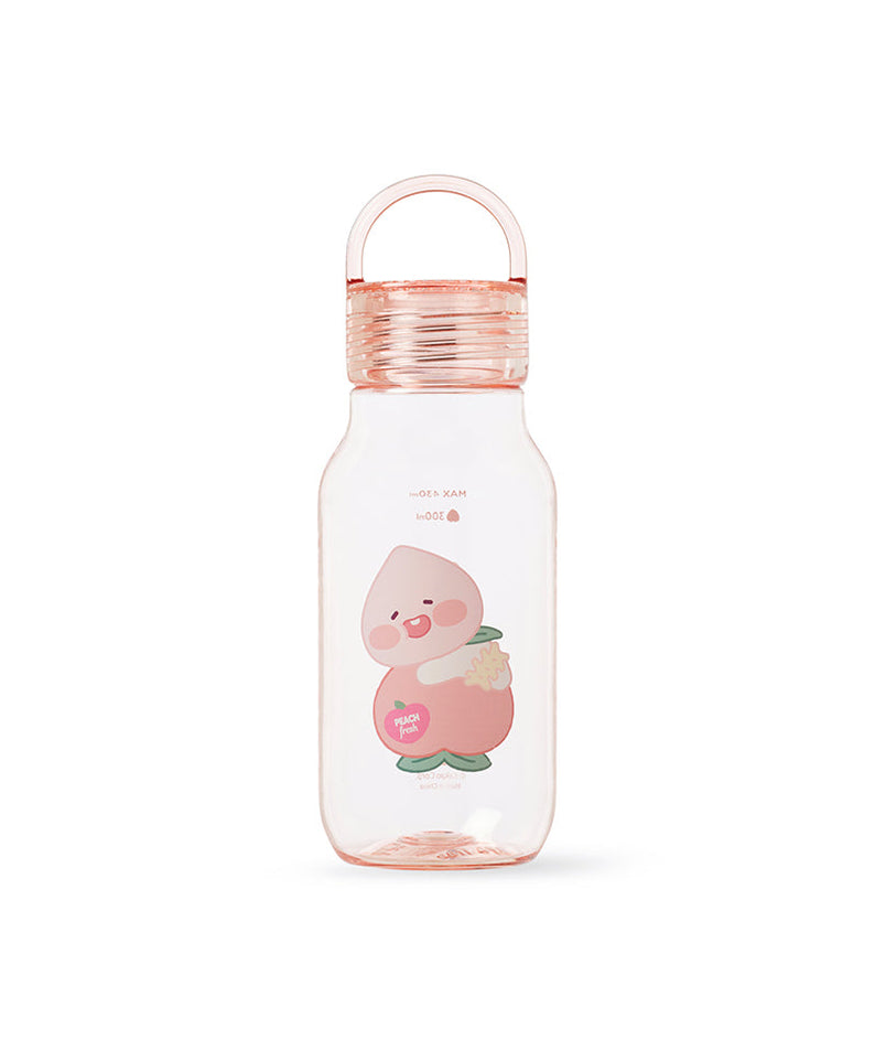 Peach Peach Clear Bottle Little Apeach - Official Kakao Friends merchandise | Koolseoul