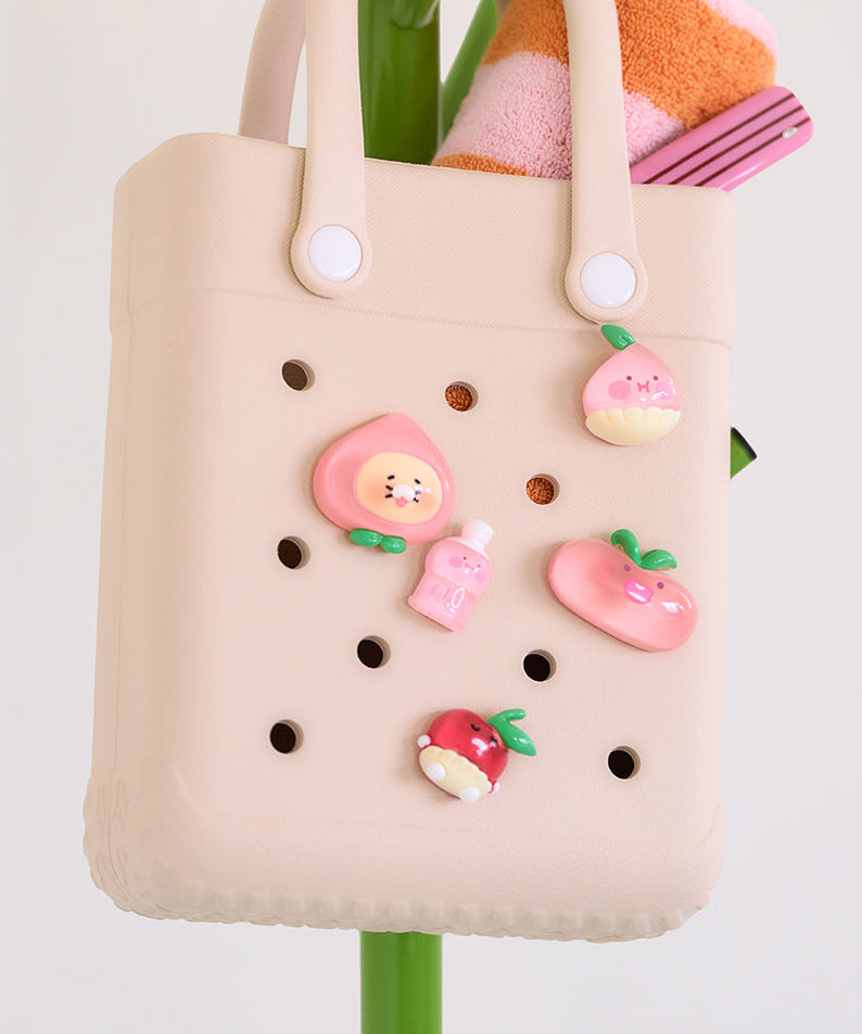 Peach Peach Accessoire Charm Set Friends - Authentic Kakao Friends from Korea | Koolseoul