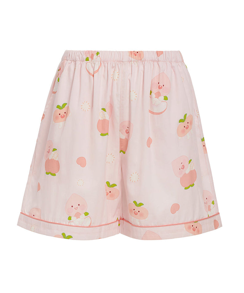 Peach Peach Lovely Women Pajamas Little Apeach - Authentic Kakao Friends from Korea | Koolseoul