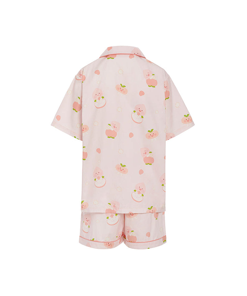 Peach Peach Lovely Women Pajamas Little Apeach - Official Kakao Friends merchandise | Koolseoul