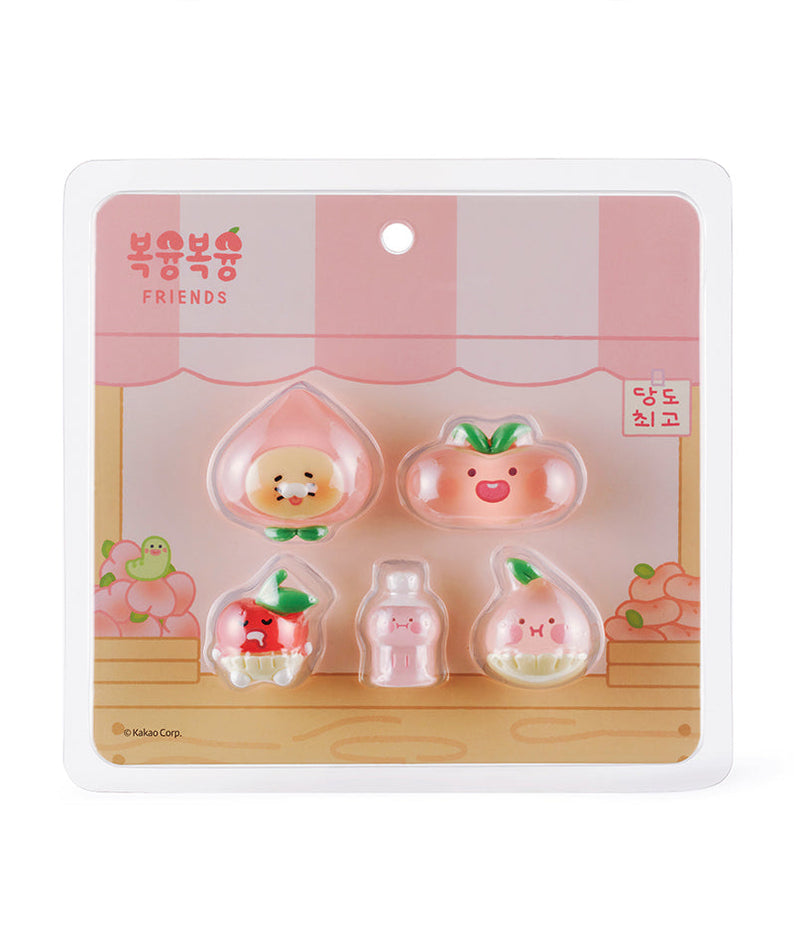 Peach Peach Accessoire Charm Set Friends - Korean kawaii Kakao Friends | Koolseoul