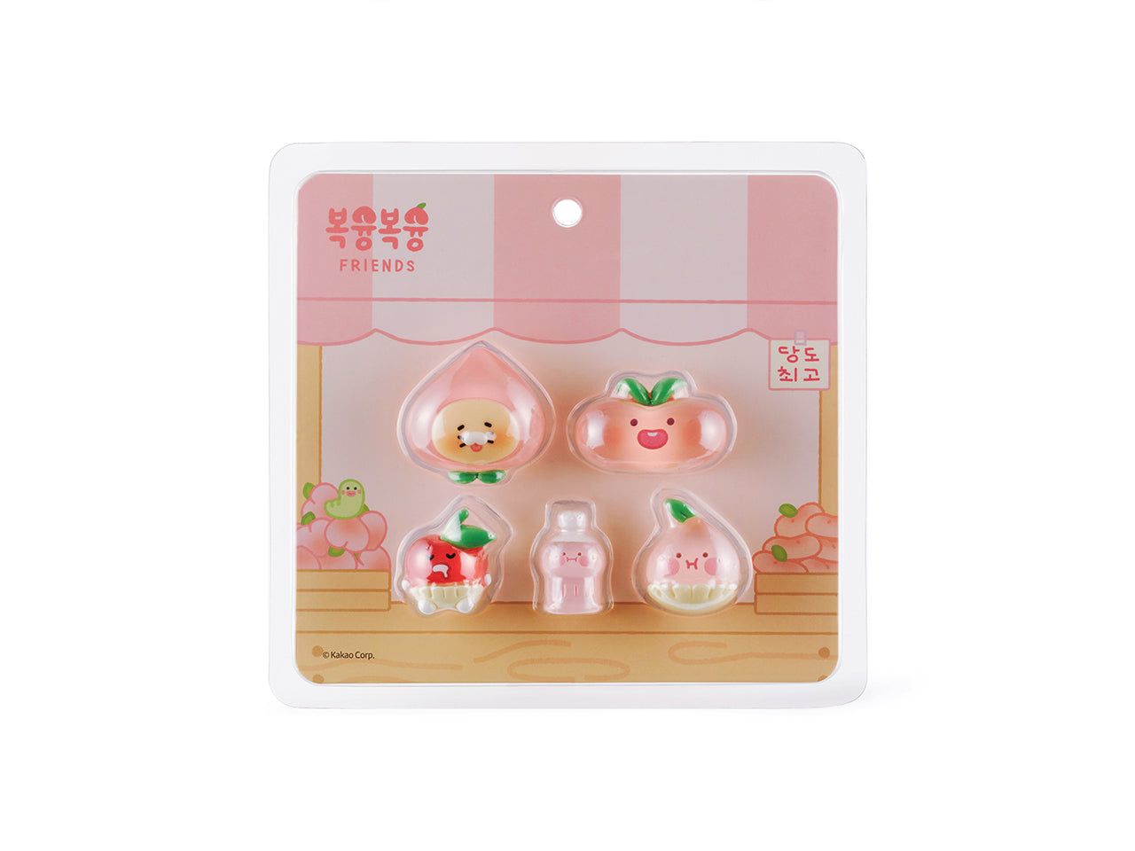 Peach Peach Accessoire Charm Set Friends - Korean kawaii Kakao Friends | Koolseoul