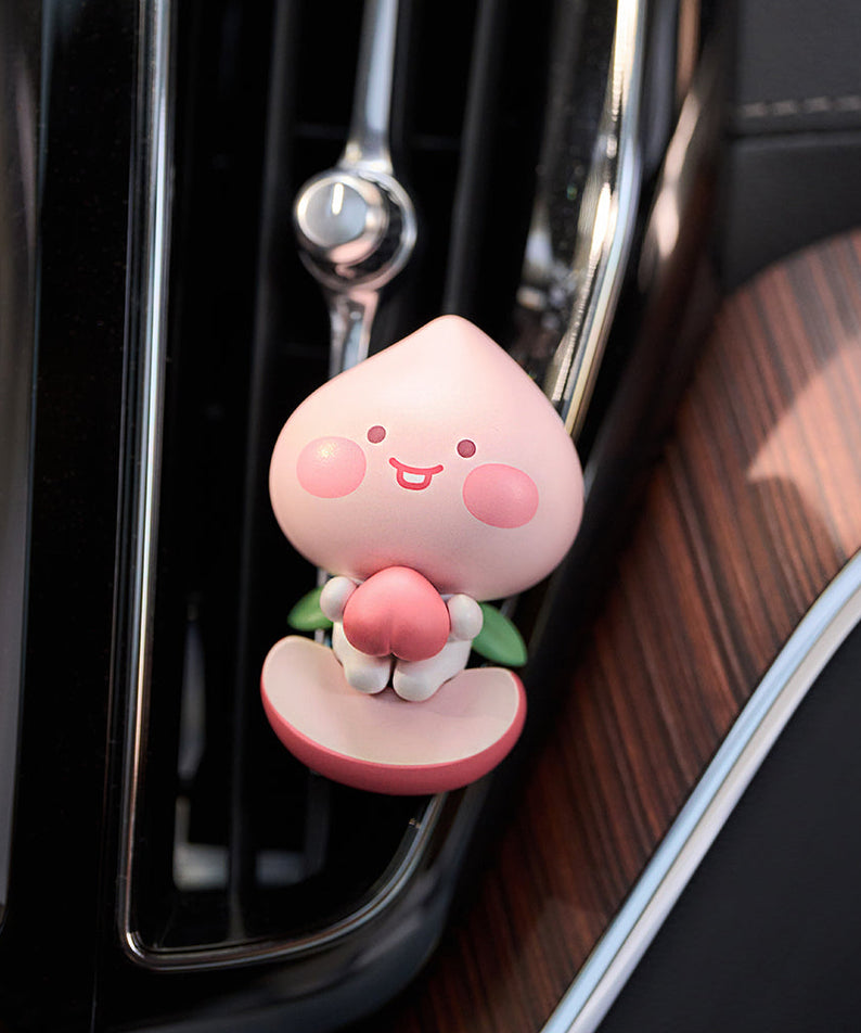 Peach Peach Car Air Freshener Little Apeach - Official Kakao Friends merchandise | Koolseoul