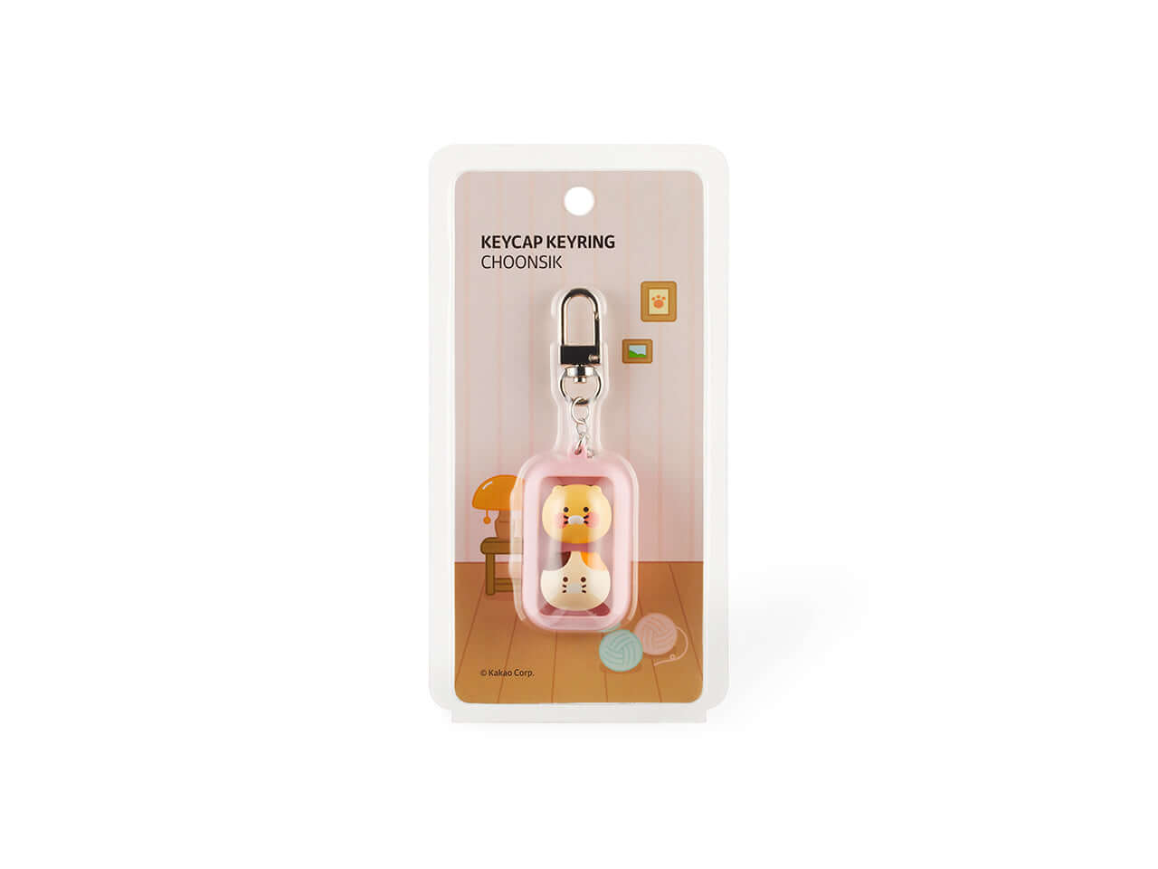Kakao Friends Chunsik Keycap Keyring