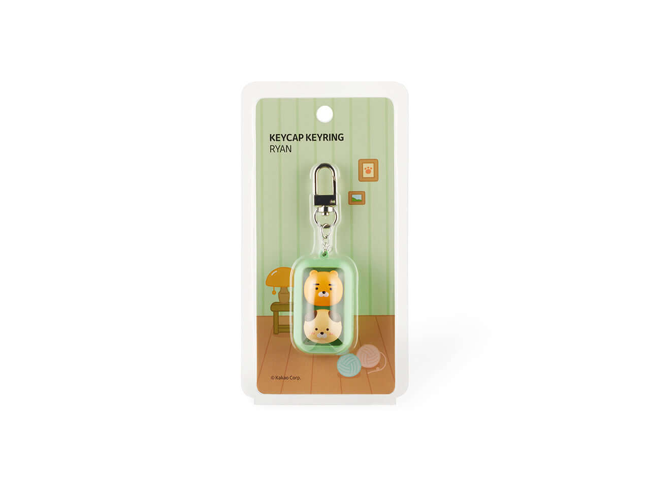 Kakao Friends Ryan Keycap Keyring