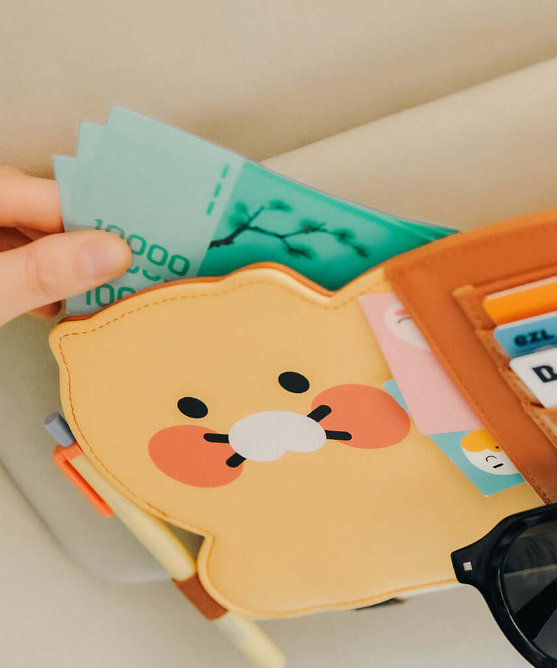 Kakao Friends Chunsik Sun Visor Organizer