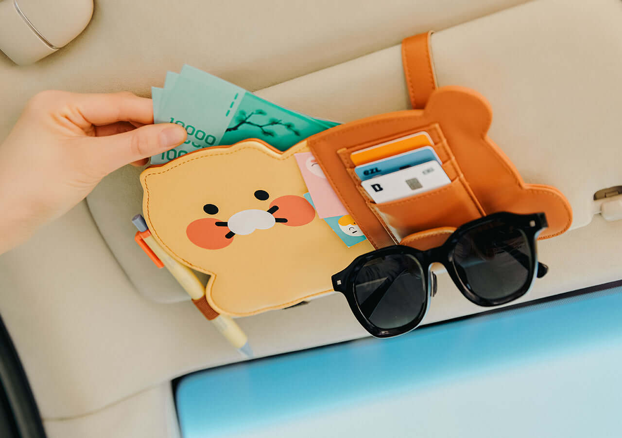 Kakao Friends Chunsik Sun Visor Organizer