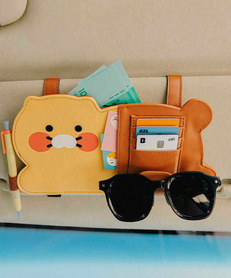 Kakao Friends Chunsik Sun Visor Organizer