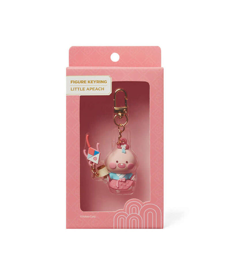 Kakao Friends Apeach Figure Keyring