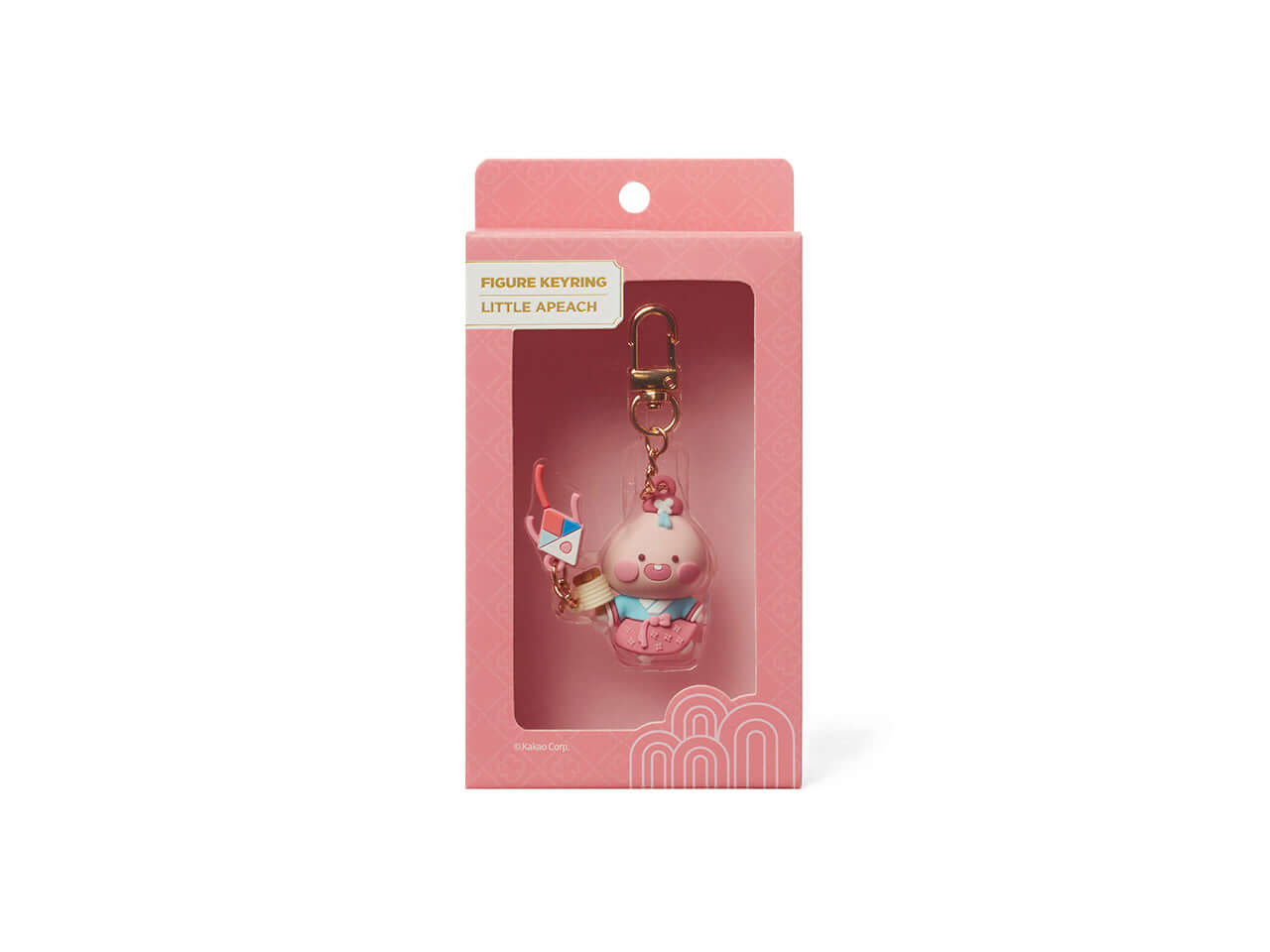 Kakao Friends Apeach Figure Keyring