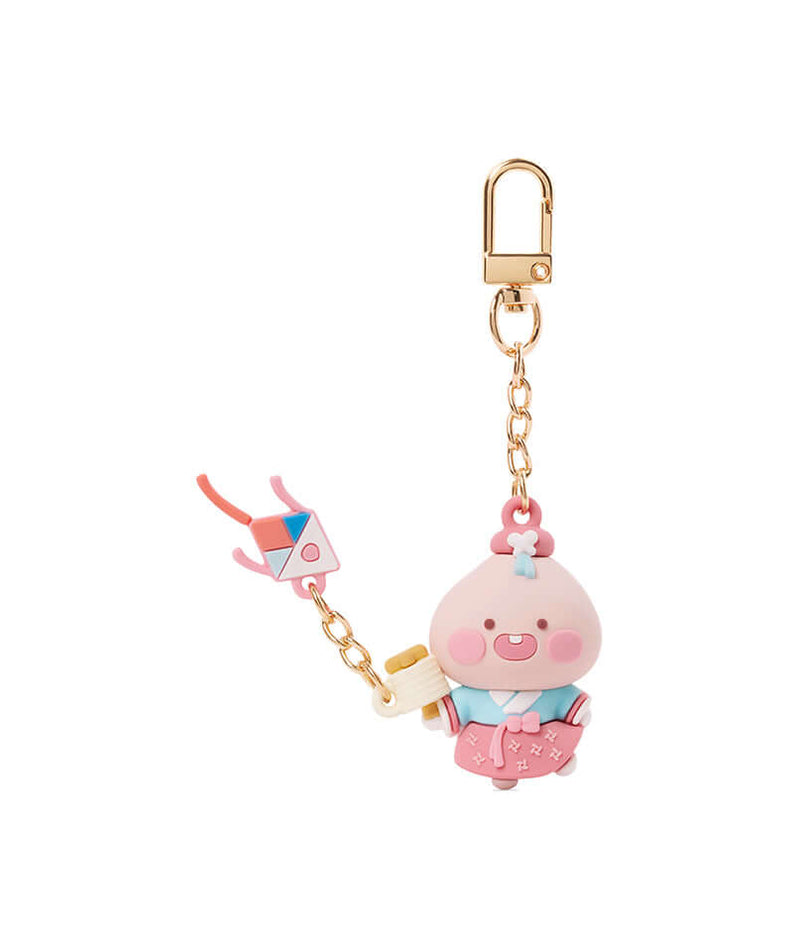 Kakao Friends Apeach Figure Keyring