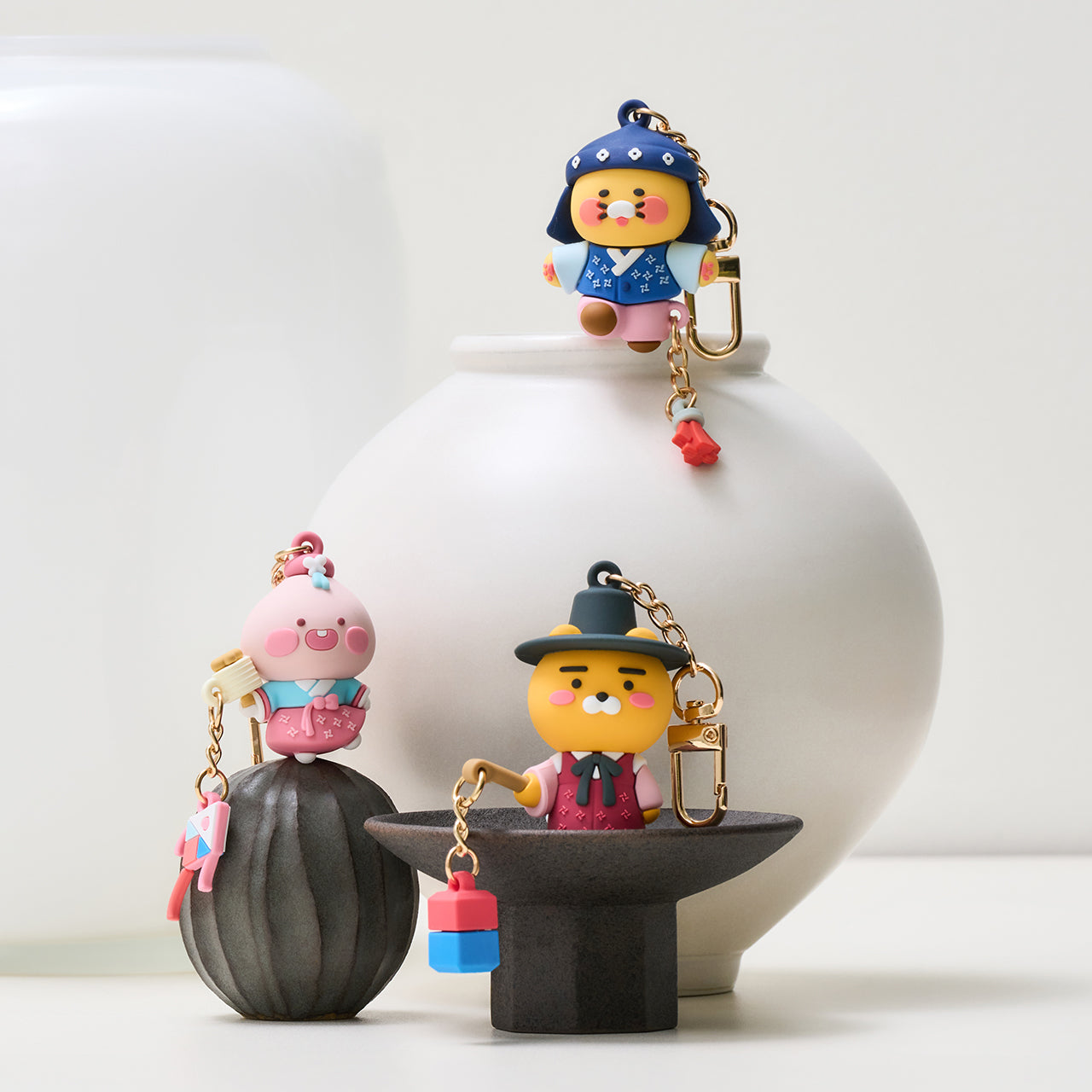 Kakao Friends Chunsik Figure Keyring