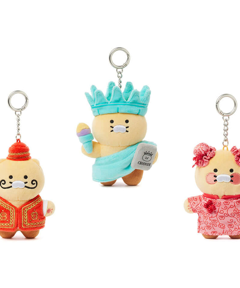 Kakao Friends Chunsik Plush Keyring