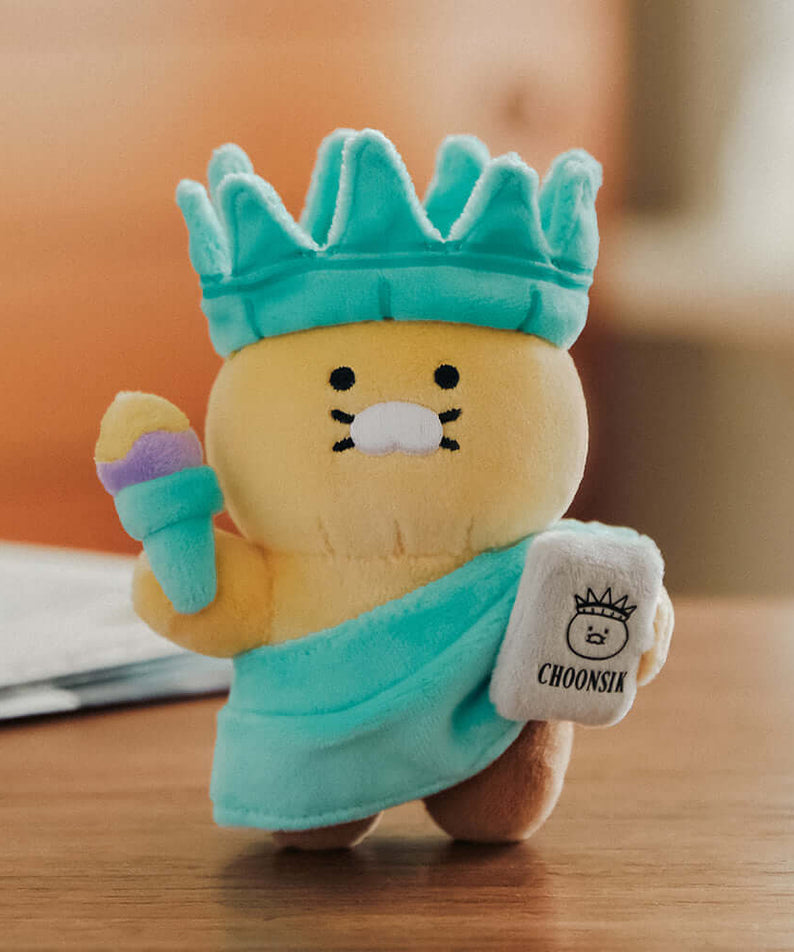 Kakao Friends Chunsik Plush Keyring