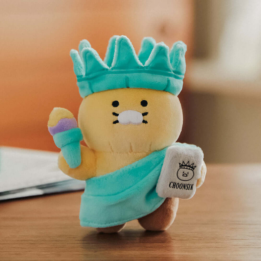 カカオフレンズ　チュンシクぬいぐるみキーリング