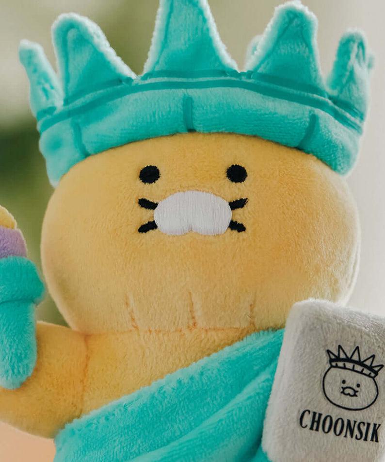 Kakao Friends Chunsik Plush Keyring
