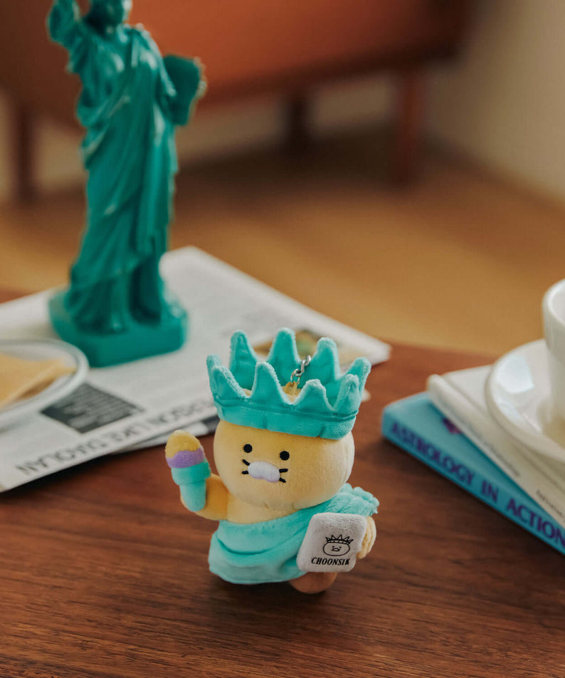 Kakao Friends Chunsik Plush Keyring