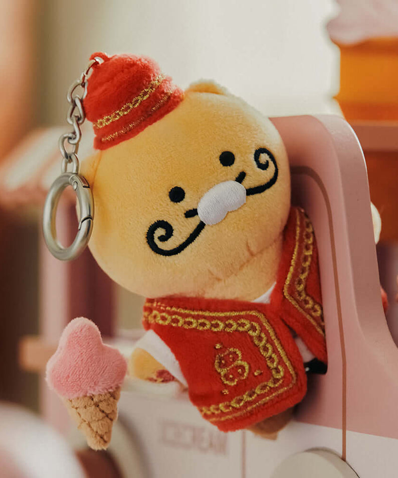 Kakao Friends Chunsik Plush Keyring
