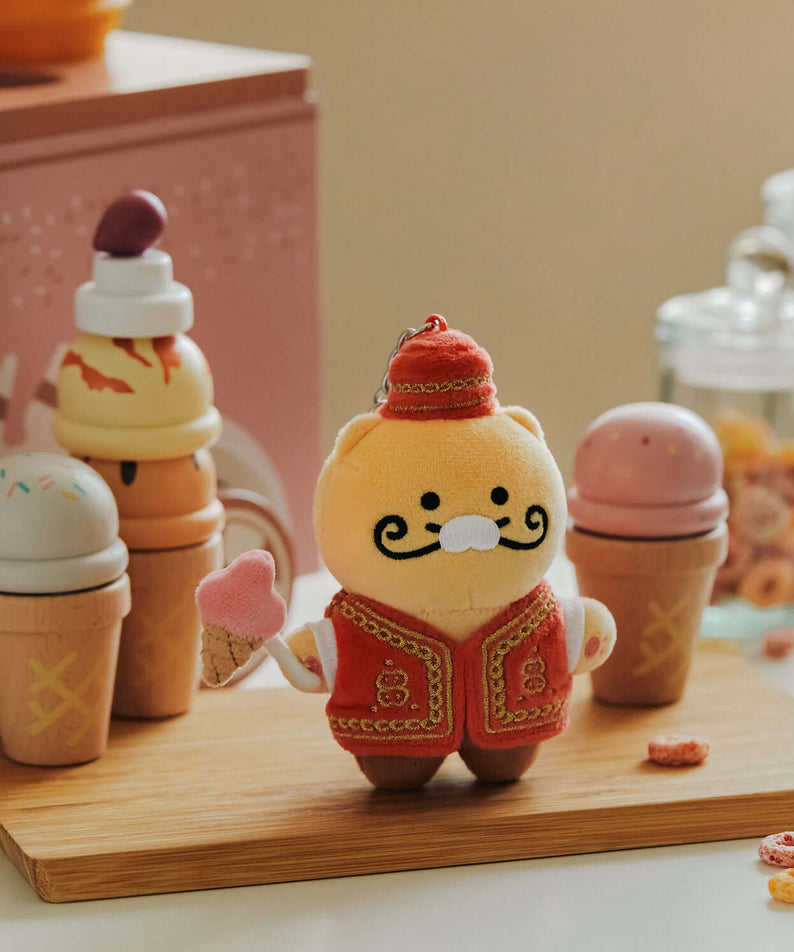 Kakao Friends Chunsik Plush Keyring