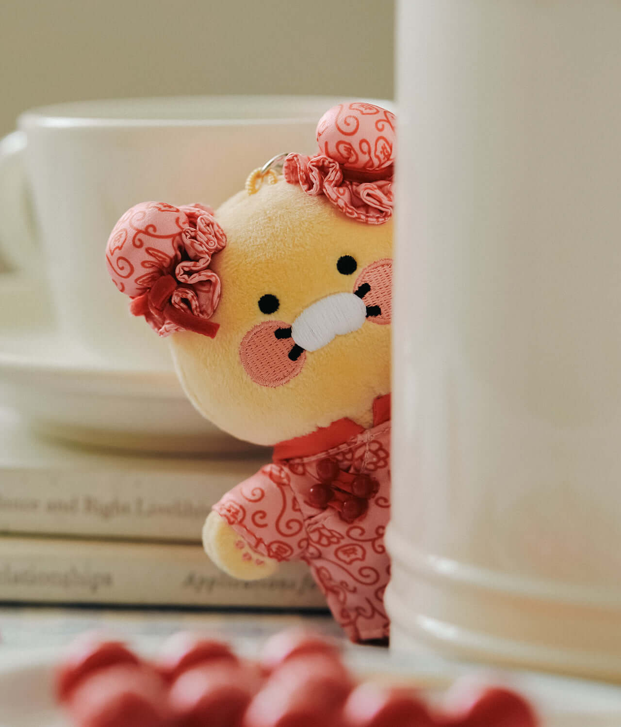 Kakao Friends Chunsik Plush Keyring