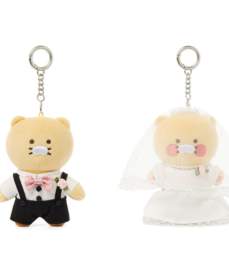 Kakao Friends Chunsik Plush Keyring Set