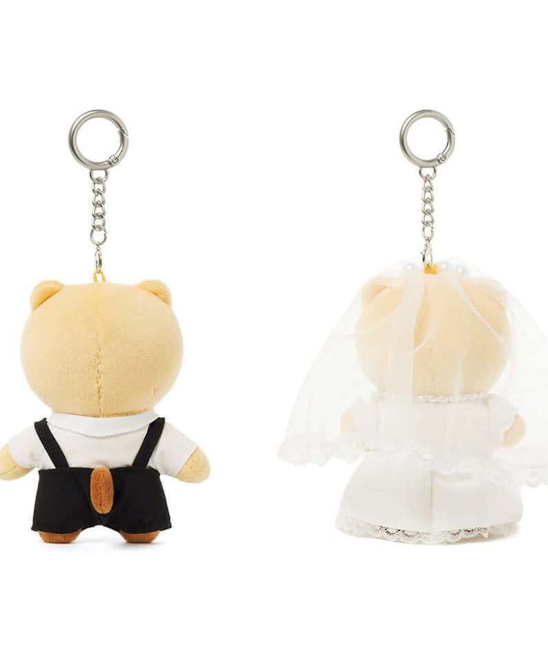 Kakao Friends Chunsik Plush Keyring Set