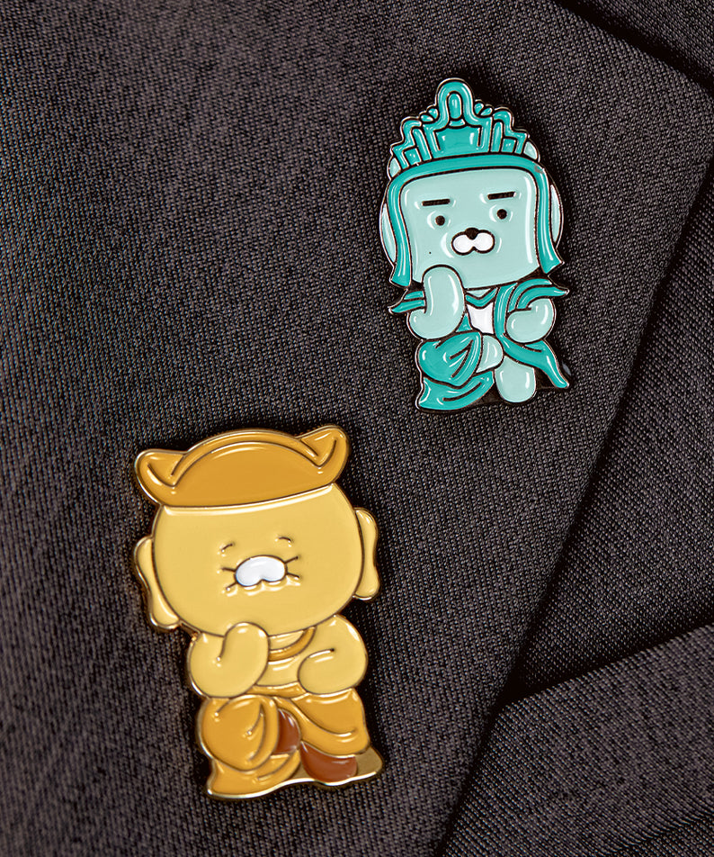 Kakao Friends Chunsik Badge Set