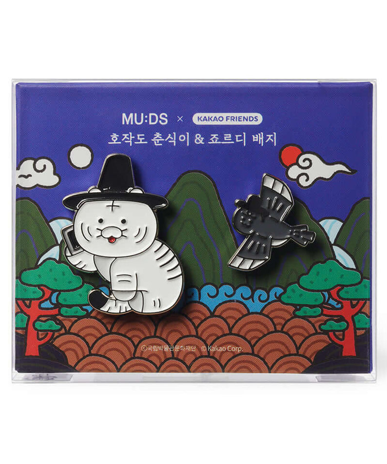 Kakao Friends Chunsik Badge Set
