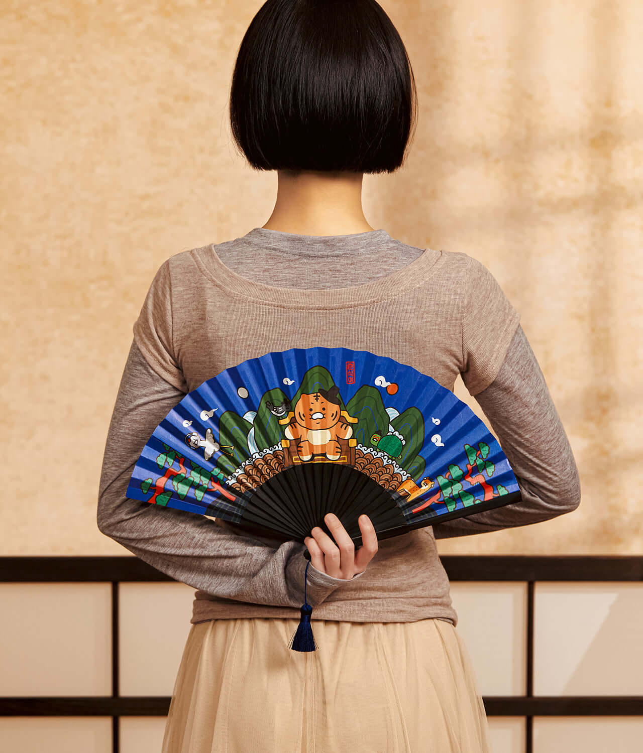 Kakao Friends Chunsik Folding Fan