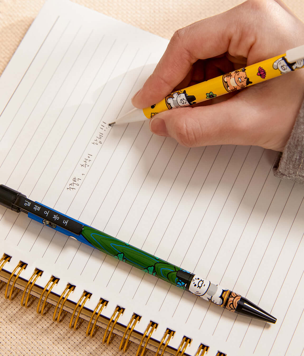 Kakao Friends Chunsik Mechanical Pencil Set