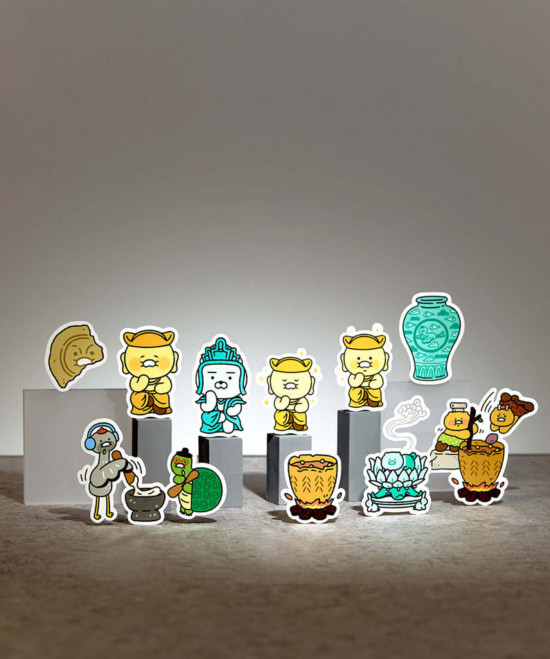 Kakao Friends Chunsik Deco Stickers Set