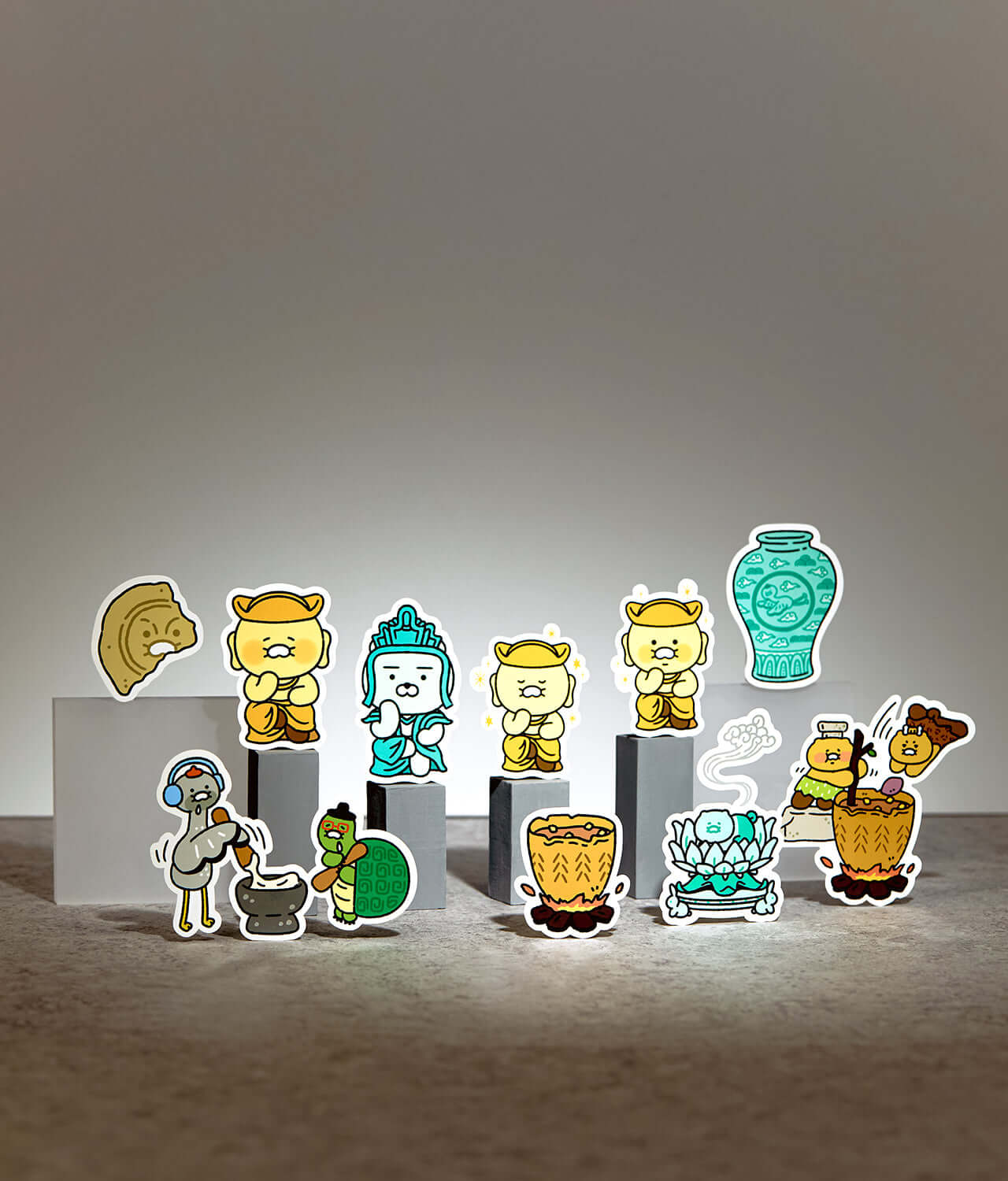 Kakao Friends Chunsik Deco Stickers Set