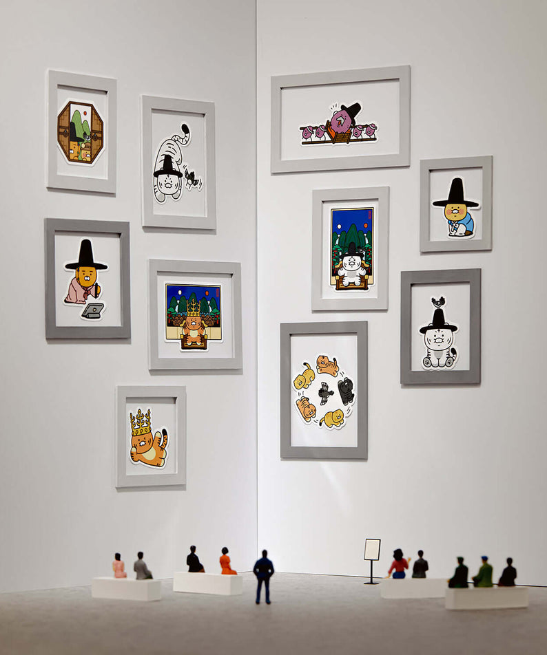 Kakao Friends Chunsik Deco Stickers Set