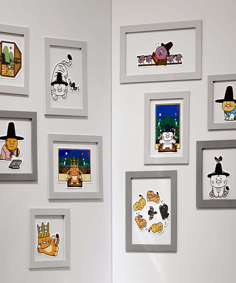 Kakao Friends Chunsik Deco Stickers Set