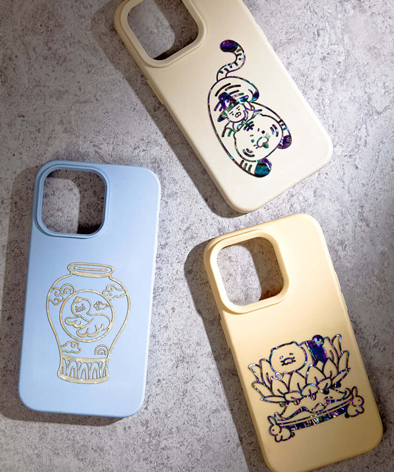 Kakao Friends Chunsik Mother-of-pearl Stickers